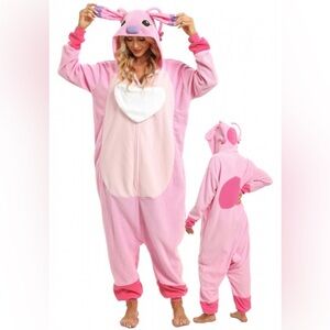 Angel from Lilo Stitch Onesie Easy Cosplay Outfit Halloween Costume
